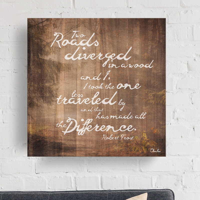 Road Roaded par Olivia Rose - impression sur toile, H 12 po x l 12 po x P 1,5 po