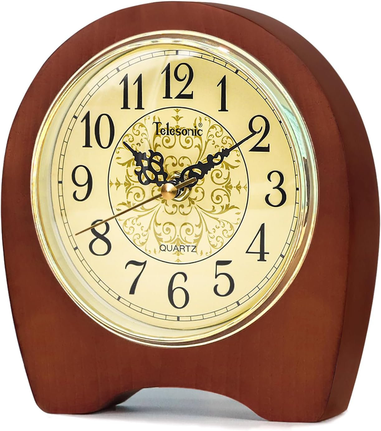 Koala Company Desk Clock, Wooden Silent Table Clock Wayfair