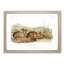 Bachmans Hares by J.W. Audubon - Picture Frame Painting Print-55683453-55683457
