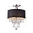 Averill Fabric Semi Flush Mount-24003171