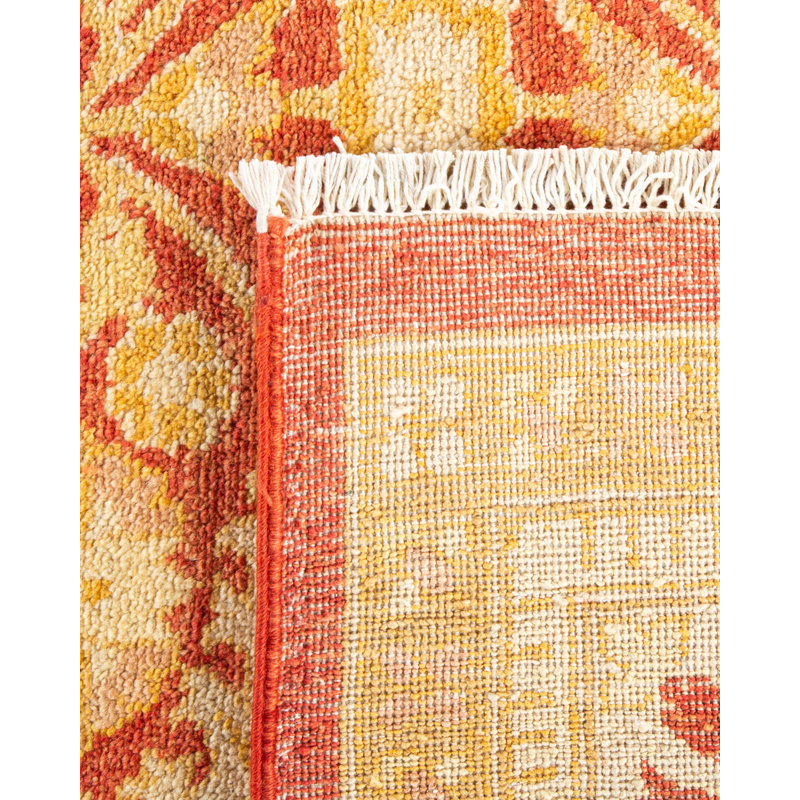 Roslinda One-of-a-Kind 8' 10" X 12' 3" Hand Knotted Area Rug