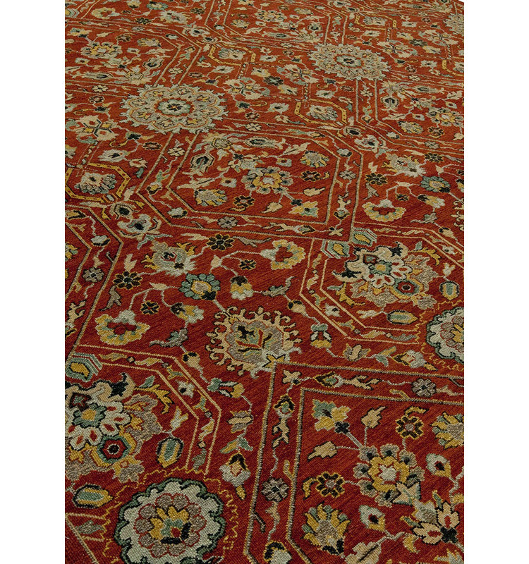 Mccall Wool Floral Indoor Rug, Rectangle 2' x 3'
