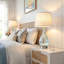 Ensemble de 2 lampes de table en verre Coastal 