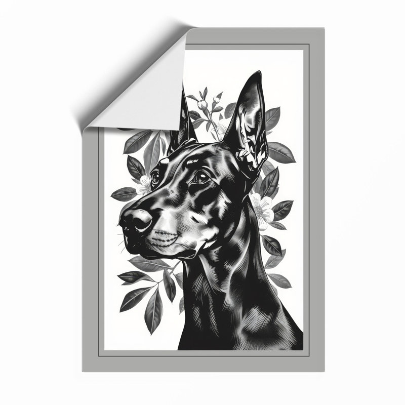 Dignified Companion Botanical - Print, Unframed, A2 - 59.4 x 42.0 cm