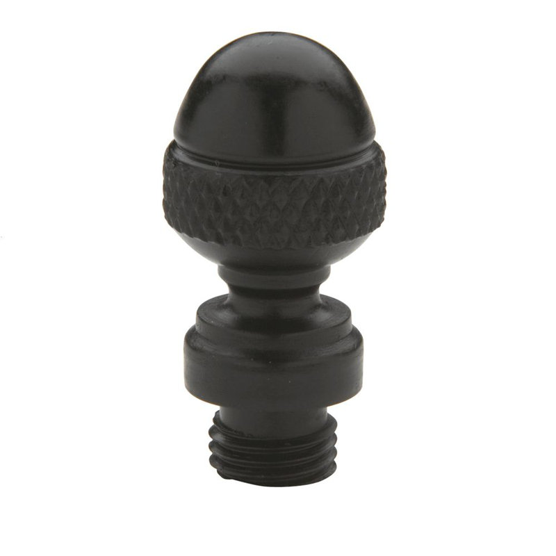 Acorn Urn Tip for Square Corner Hinge, Oil Rubbed Bronze