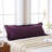 Dark Purple Pillowcases King Size Ruffled Pillow Shams Set of 2 Cute Pillowcases Purple Pillow Cover 2 Pack-123025761-123025762