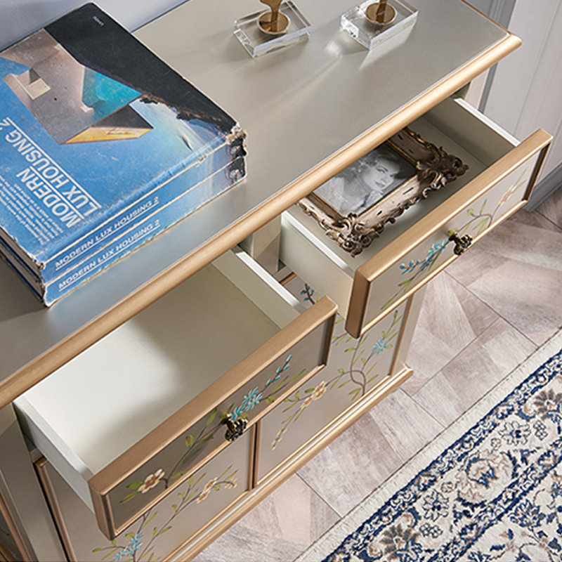 Banc de rangement pour chaussures en bois manufacturé