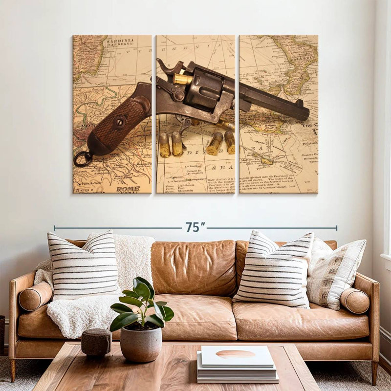 Conquer The World, 42" H x 65" W