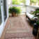 Machine Washable Indoor/Outdoor Xhevrie Paprika Rug