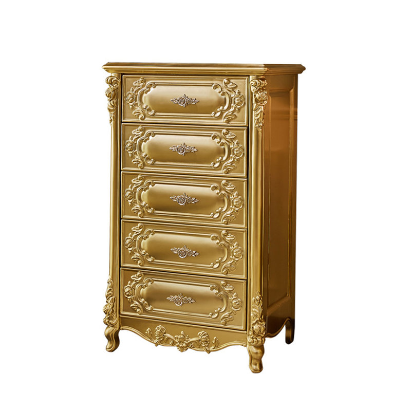 Commode d'appoint European Champagne