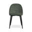 Velvet Upholstered Upholstered Back Side Chair-839655785