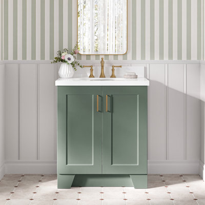 31 IN.  Single Bathroom Vanity