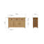 Oakham 3 Door Sideboard