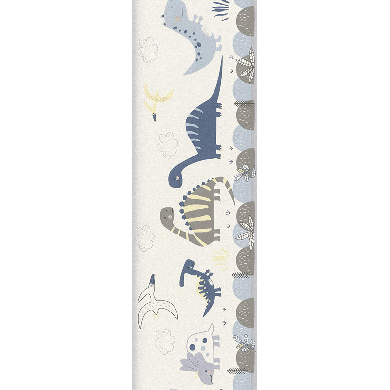 Kepley 10.05m x 53cm Matte Wallpaper Roll, Blue