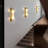20" Dimmable Wall Mounted Sconce with Alabaster Shade (Set of 2)-1704035593