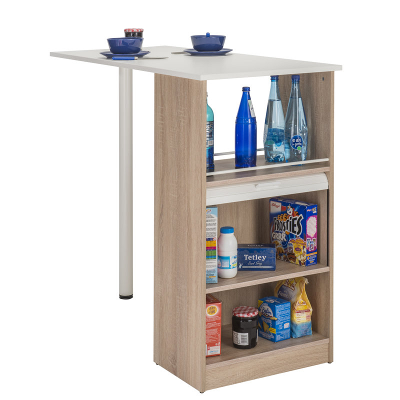 Eoin Wood Kitchen Island, Oak