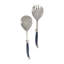 Laguiole Navy Blue 2 Piece Salad/Serving Tongs