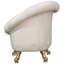 Fauteuil rembourré Art Déco