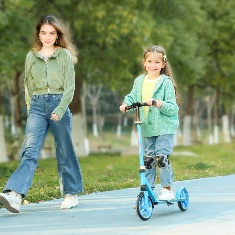 HOMCOM Scooter, Blue