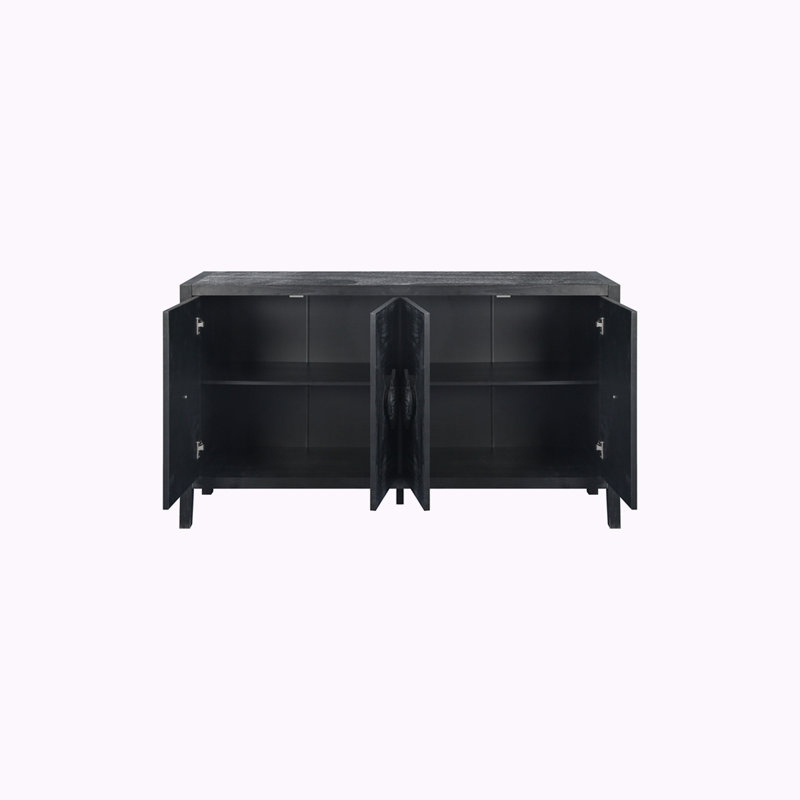 Console de rangement, Noir