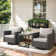 Nazime 2 Person Seating Group with Cushion