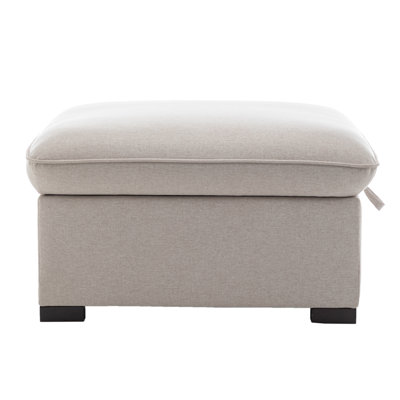 Cromwell Modular Sofa Storage Ottoman - Light Brown