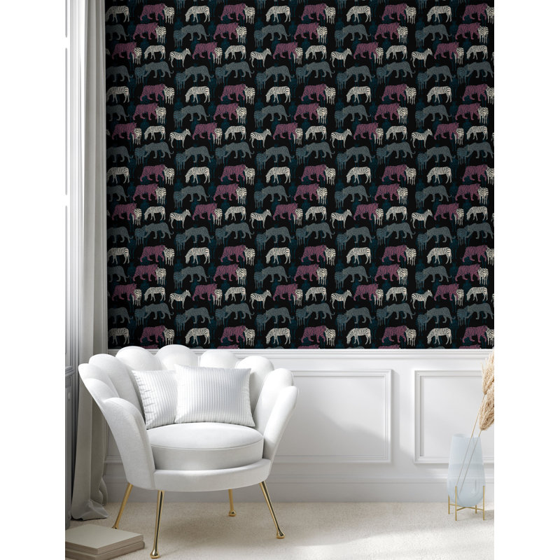 Busina Roll, Gris anthracite / rubis pâle, L 36 po x l 13 po