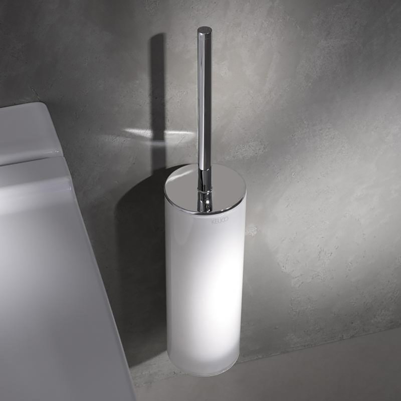Free-Standing Toilet Brush & Holder
