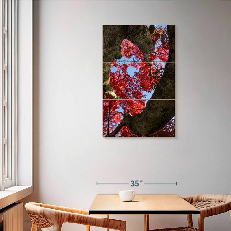 Harnek Under The Red Maple Tree, 57" H x 36" W