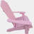 Outdoor or indoor Wood children Adirondack chair