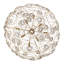 Luminaire suspendu inversé Ethereal Rose - dégradé or Havana - l 32,5 po x H 31,5 po-311943869