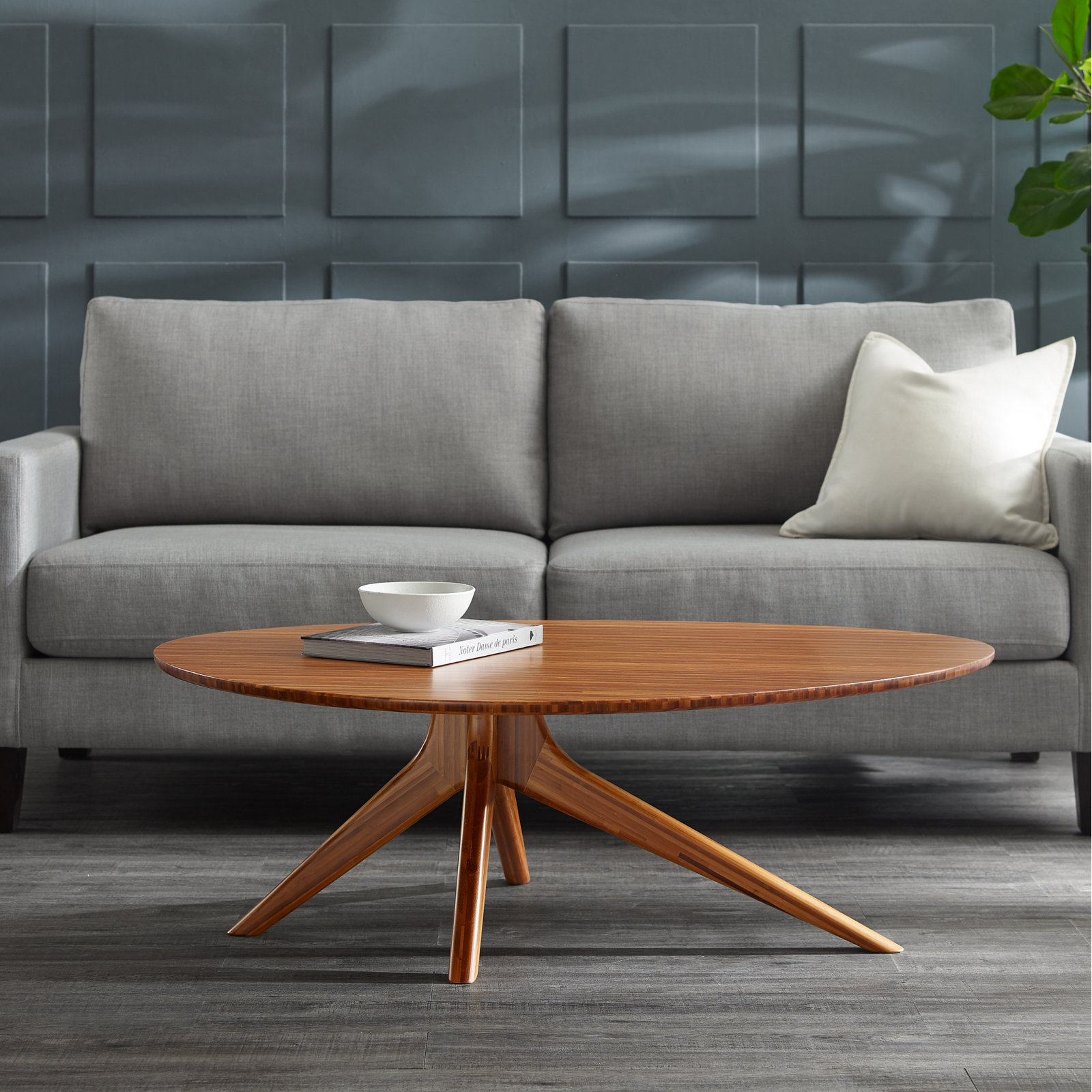 Antowine Solid Wood Coffee Table, Amber