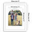 Picture Frame With Arch-Shaped Mat - Ideal For Any Room, Living Rooms, Dorm Room-104707061-104707058