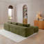 Canapé modulaire modulaire, canapé modulaire Cloud avec assise profonde, canapé en L moderne pour le salon et la chambre à coucher, aucun assemblage requis-1518627399