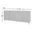 71.75'' W Solid Wood Sideboard-88401708