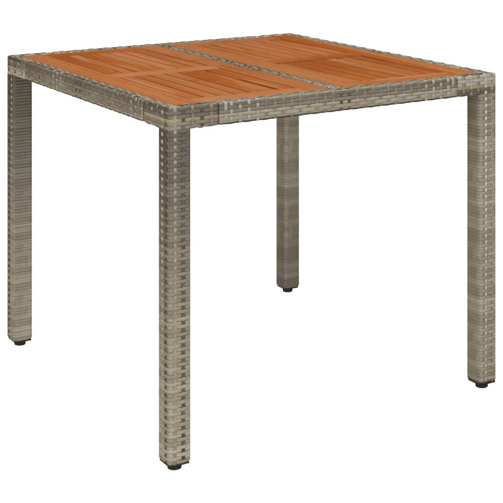 Couchtisch Achikam aus Holz/Rattan