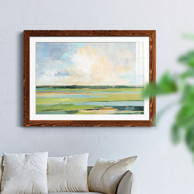 " Pastel Horizon I " Painting Print