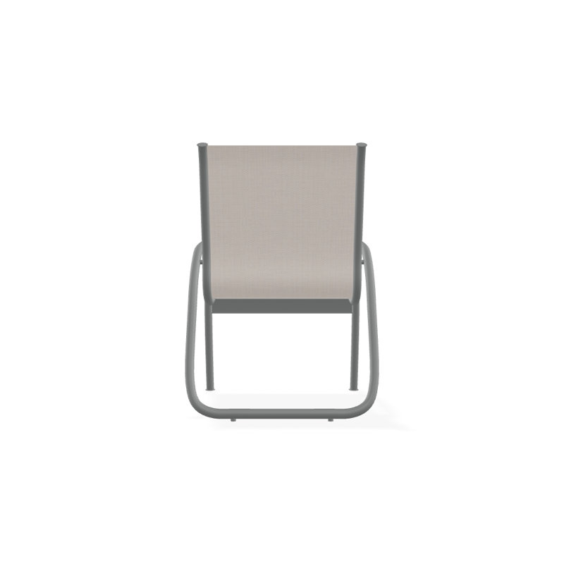 Fauteuil de patio Gardenella, Graphite texturé, Naturel