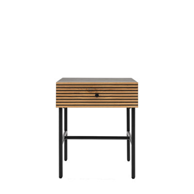 Brittlyns 400cm W Iron Bedside Table