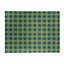Tapis bleu sarcelle écossais-53650676