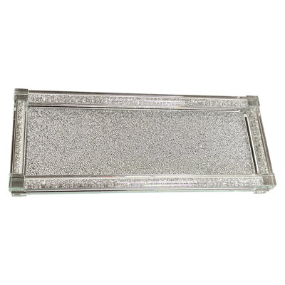 Grand plateau en verre Ambrose