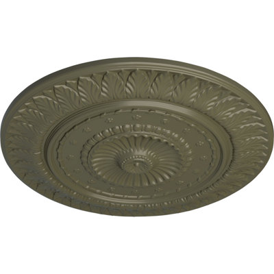 Médaillon de plafond 26 "P 5/16" x P 2 1/4 "