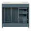 Meuble-lavabo 36 po avec lavabo en céramique-711483268