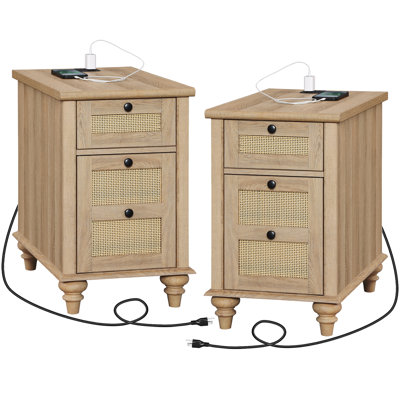 Antaniyah Top 3 - Drawer End Table Set End Table with Storage