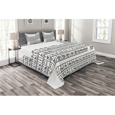 Adori Black/White Microfibre Bedspread Set