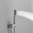 Complete Shower System with Rough-in Valve with 10 Inches Round Rain Shower Head-100818636