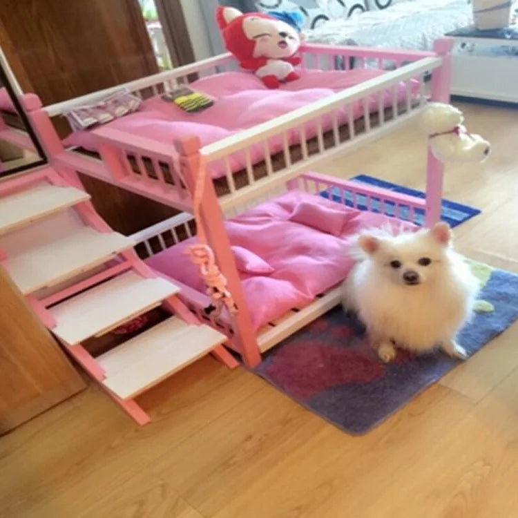 Lachlan Fiber Pet Bed, 23.62 cm H x 17.72 cm W x 22.45 cm D, Pink