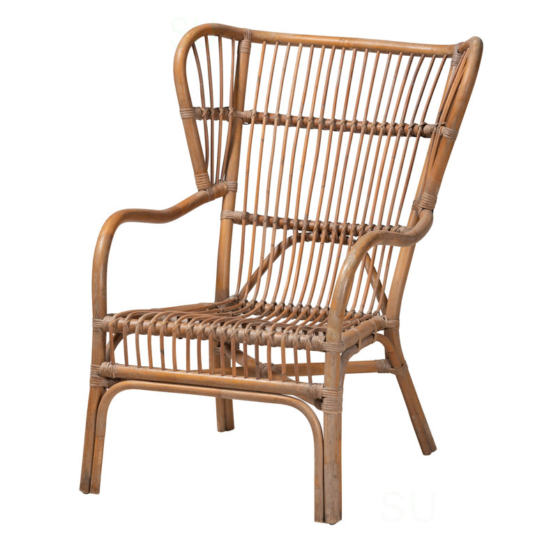Chaise en rotin, fauteuil moderne bohémien