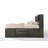 Weidman Storage Platform Bed in Grey Oak-25808796