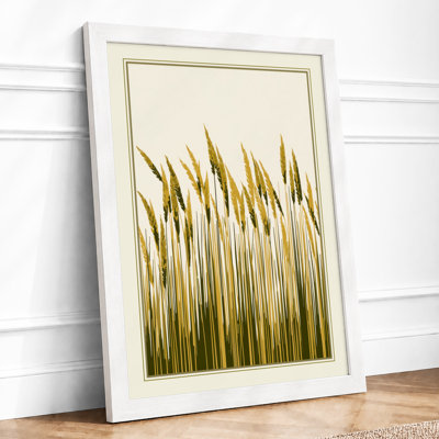 Golden Grain Field Botanical - Print